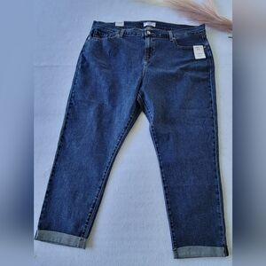 Levis Denizen Boyfriend Super Stretch Fabric Vintage Inspired Blue Jean Sz18/W34